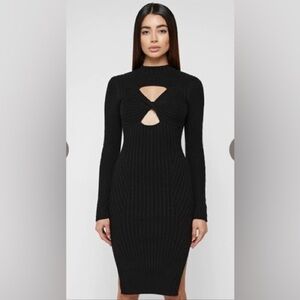 MANIERE DE VOIR | Ribbed Knit Dress